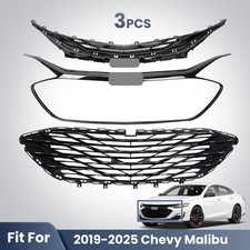 For 2019-2025 Chevrolet Malibu Front Grille Upper Lower Grill W Trim Assembly For 2019-2025 Chevrolet Malibu Front Grille Upper Lower Grill W Trim Assembly