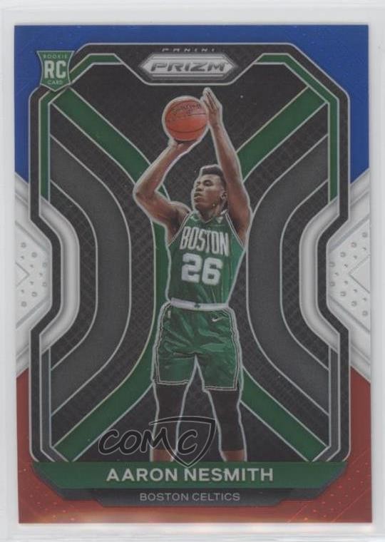 2020-21 Panini Prizm Red White & Blue Prizm Aaron Nesmith #282 0wp8