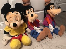 Disney Worlds of Wonder The Talking Mickey Mouse Show AS IS 2 Costumes Closet