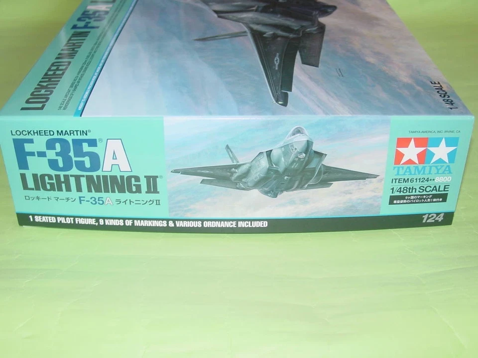 1/48 Tamiya Lockheed Martin F-35A Lightning II - Immagine 2 di 4