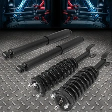 For 05-11 Dakota Raider Front Struts w/Coil Spring Assembly+Rear Shock Absorbers