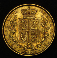 Great Britain Queen Victoria  Gold Sovereign 1853 Rare !