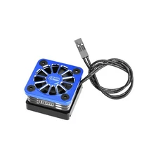 GPM Aluminum ESC High Speed Cooling Fan 20000 RPM Blue for 1:16 Mini XRT/Maxx