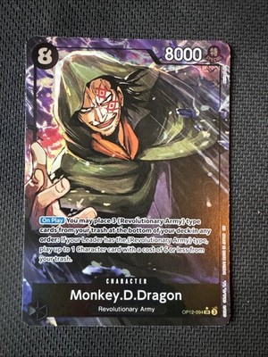 Monkey D. Dragon Alt Art SR OP12-094   One Piece TCG   Legacy of the Master NM
