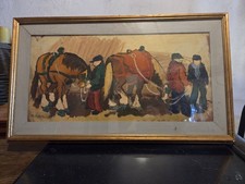 Dipinto Ad Olio Mauro Maffucci 1974