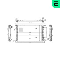 Era MotorküHler WasserküHler 673183 FüR Audi A5 8T3 A4 B8 Avant 8K5 8F7 8K2 8TA