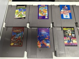 Lotto cartucce NES classiche - Ninja Gaiden II, Tetris, DuckTales, Tengen.