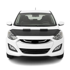 Car Bonnet Mask Hood Bra for Hyundai Elantra 2011-2016 Black 1 Pc