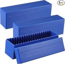3XPlastic Coin Storage Box Case Coin Holder Tray 20 Slab for PCGS NGC PCCB PMGab