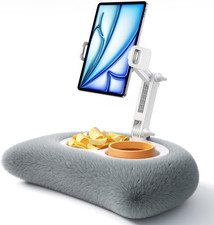 Tablet Pillow Stand Holder - Food-Grade Bowl Soft  Fluffy Lap Kindle Ipad Ho