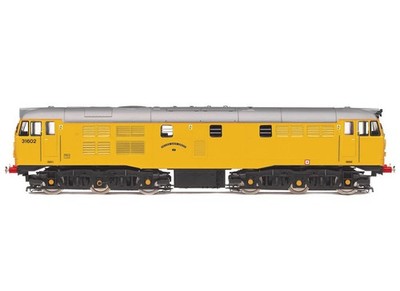 Hornby Class 31 602 Spurweite OO BR Netzwerk Schienenlackierung Fahrer Dave Green