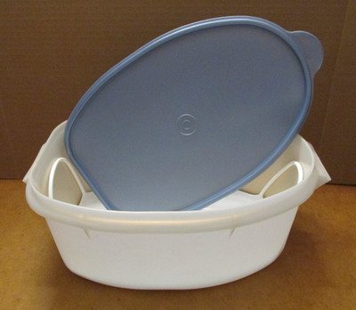 Tupperware 3-Piece Turkey Chicken Ham Keeper Plastic Container 487-1 