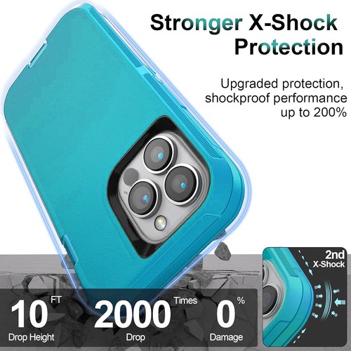 Für iPhone 16 Pro Max Hülle 16E Handyhülle Stoßfest Clip Fit Otterbox + Display - Bild 37 von 43