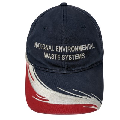 National Environmental Waste Systems Baseball Cap Blue OS Adjustable Outdoor Cap