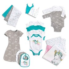 Newborn Layette Set 17 Pcs , Baby Essentials, Baby Shower Gifts, 0-3 Months ...