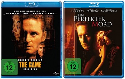 The Game + Ein perfekter Mord / 2x Michael Douglas im Set # BLU-RAY-NEU