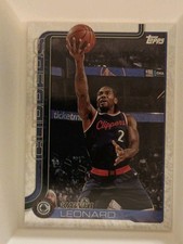 2025-26 Topps Holo Foil Kawhi Leonard Los Angeles Clippers #142