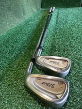 LONG Titleist Dci Gold 981 3 & 4 Irons~Steel X-Stiff Flx~OVERSIZED Grip~40, 40.5