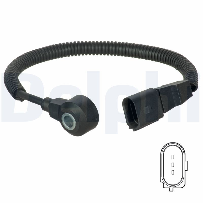 Für DELPHI ELEKTRONIKA AS10206 KNOCK SENSOR BLACK - Bild 5