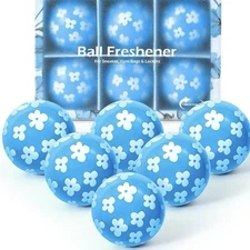 Sneaker Deodorizer Balls, 6 Pack Natural Linen Aroma NIB