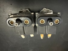 2 Used Rebling Plastics Aircraft Quick Disconnect Plug Connectors 7017 MS 3349-2