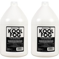  2  American DJ Kool Fog 1 Gallon Fog/Mist Fluid/Juice for Mister Kool
