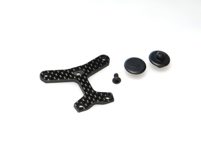TLR1265 TEAM LOSI RACING 22X-4 2.0 AC BUGGY CARBON FIBER TOP PLATE BODY MOUNTS