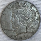 1935S Silver Peace Dollar Uncertified Fine Plus Circulated Condition