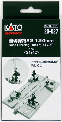 KATO 20-027 UNITRACK Bahnübergang Japan 124 mm Spur N Neu 7020027 | Condition: Neu