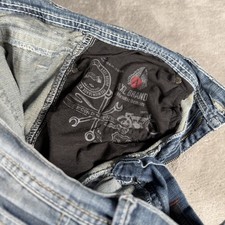 AXEL Mens Regular Fit Straight Blue Light Was...