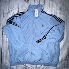adidas Originals Women's Firebird Oversized Tracktop XL BLue