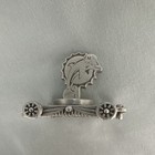 Miami Dolphins NFL Silver Tone Train Lapel Pin Set Helmet Locomotive Coach Car — photo 3