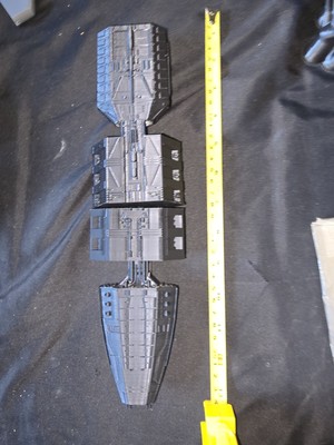 Classic BATTLESTAR GALACTICA Fleet Ship Fury Class Ship -12'' Custom 3d Model Ki