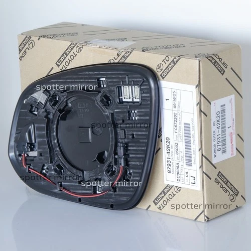 OEM Passenger Right RH Mirror Glass for 2023-2025 Subaru Solterra