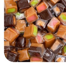 Caramel Candy Mix - 2 Pound Pack 150 Count - Filled Creamy Caramels Individua...