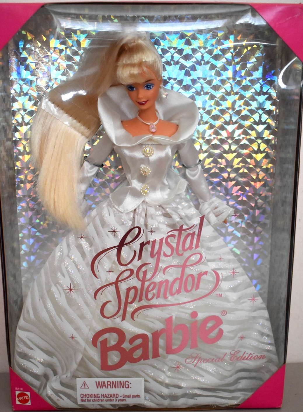 1995 Playline Coll Special Edition CRYSTAL SPLENDOR Vintage Blonde Barbie
