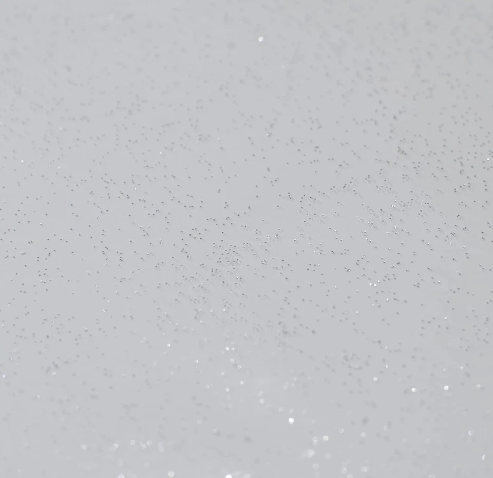 Tovaglia Trasparente Glitterata Effetto ARGENTO, Cerata, Made in Italy, 140X180 - Immagine 2 di 4