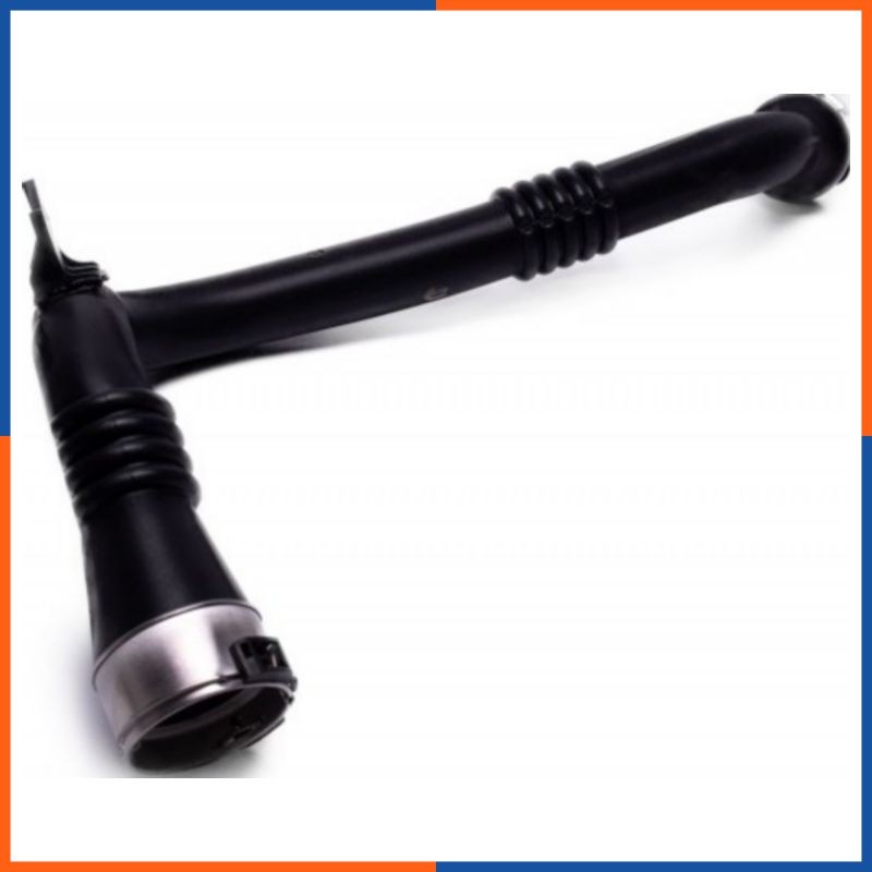 Durite de suralimentation pour RENAULT 82329 en caoutchouc renforcé noir - 2