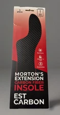 EST CARBON Morton's Extension Carbon Fiber Recovery Insole | 1 PC | M 9.5 | W 10