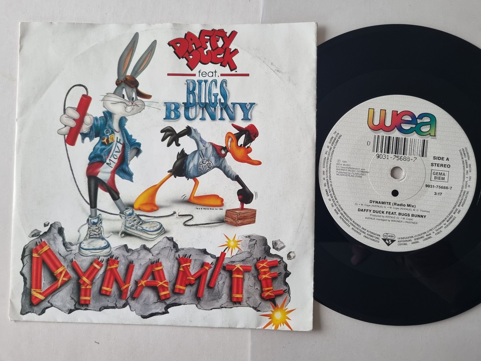 Daffy Duck Feat. Bugs Bunny - Dynamite 7'' Vinyl Germany