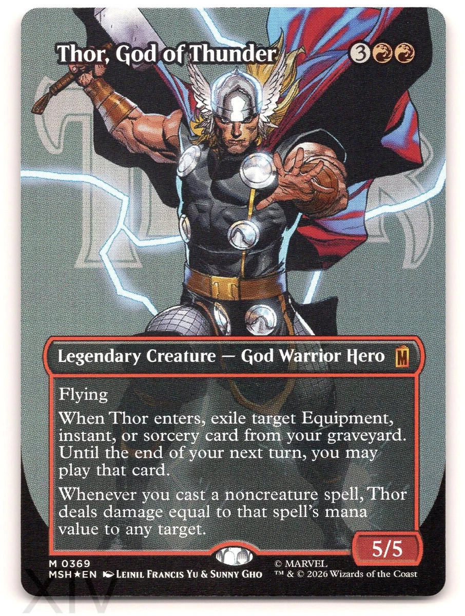 MTG 雷神、ソー/Thor, God of Thunder MTG 雷神、ソー/Thor, God of