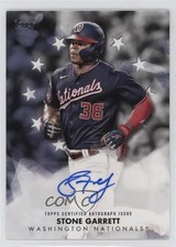 2024 Topps Series 2 Baseball Stars Auto Stone Garrett #BSA2-SG Auto 1ay1