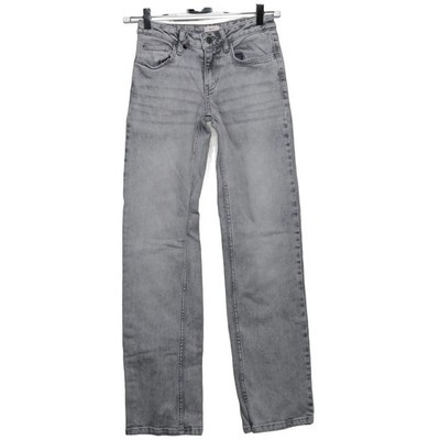 Nelly, Jeans, Größe: 32, Grau, Baumwolle/Elasthan, Einfarbig, Denim, Damen #saq