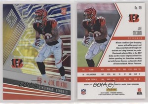 2017 Panini Phoenix Rookies Color Burst Joe Mixon #119 Rookie RC