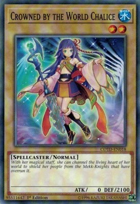 Crowned by the World Chalice - COTD-EN018 - Common - 1st Edition - Moderately Pl