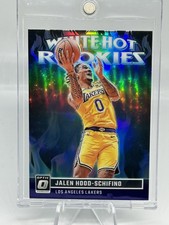 2023-24 Donruss Optic - White Hot Rookies Jalen Hood-Schifino Purple Prizm #6