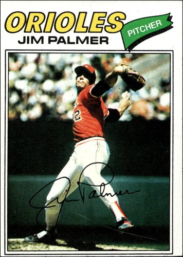 1977 Topps #600 Jim Palmer - Picture 1 of 2