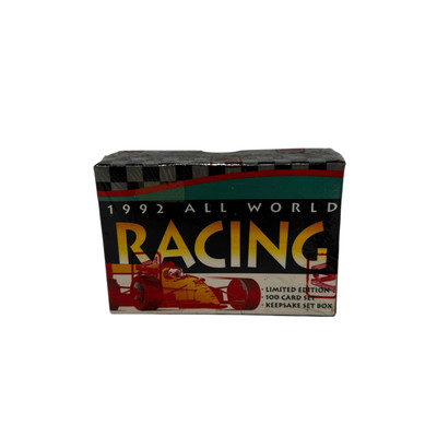 1992 All World Indy Car Racing Limited Edition 100 Card Set | NEW Factory Sealed