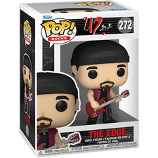 Funko POP! U2 Zoo TV Tour THE EDGE #272 Rocks Music NEW +Protector Near Mint