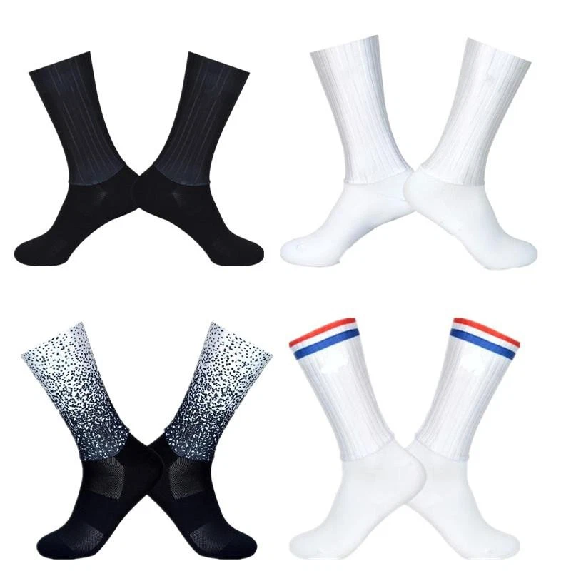 Pro Team Aero Cycling Socks Anti Slip Silicone Road 2025 New Bike Socks Men - Imagem 2 de 4